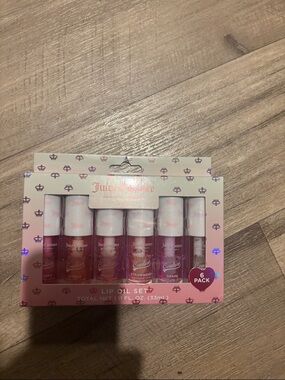 Juicy Couture Lip Oil Set - Pink, Red, Purple, Orange